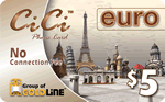 CiCi Euro Calling Card